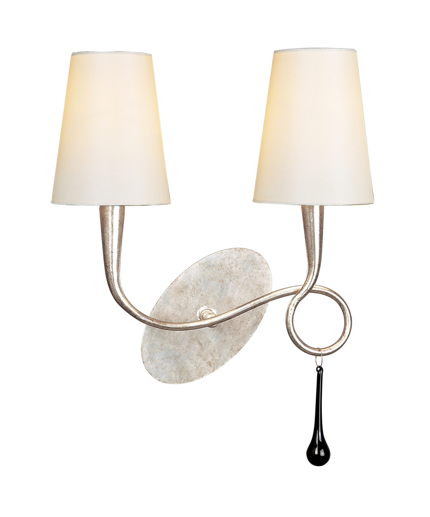 M0537/S/CS  Paola Switched Wall Lamp 2 Light